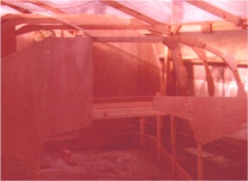CW 975 multi-chine plywood sailboat